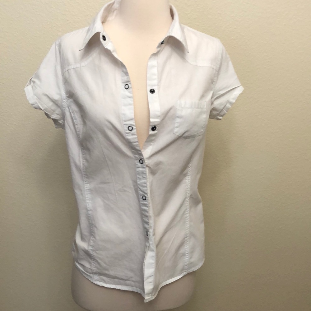White Short Sleeve Shirt